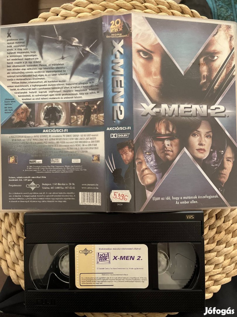 X men 2 vhs.   