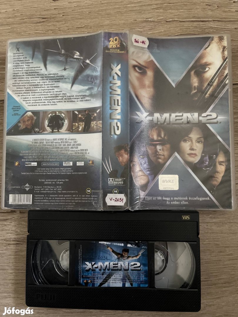 X men 2 vhs.     