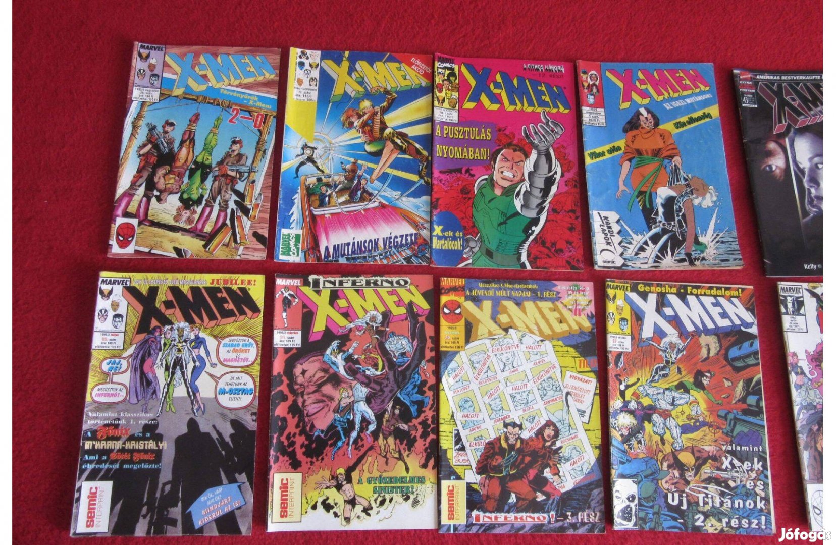 X-men képregény + 1 db poszter
