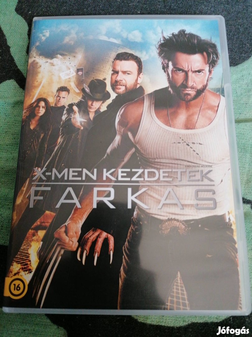 X-men kezdetek Farkas dvd