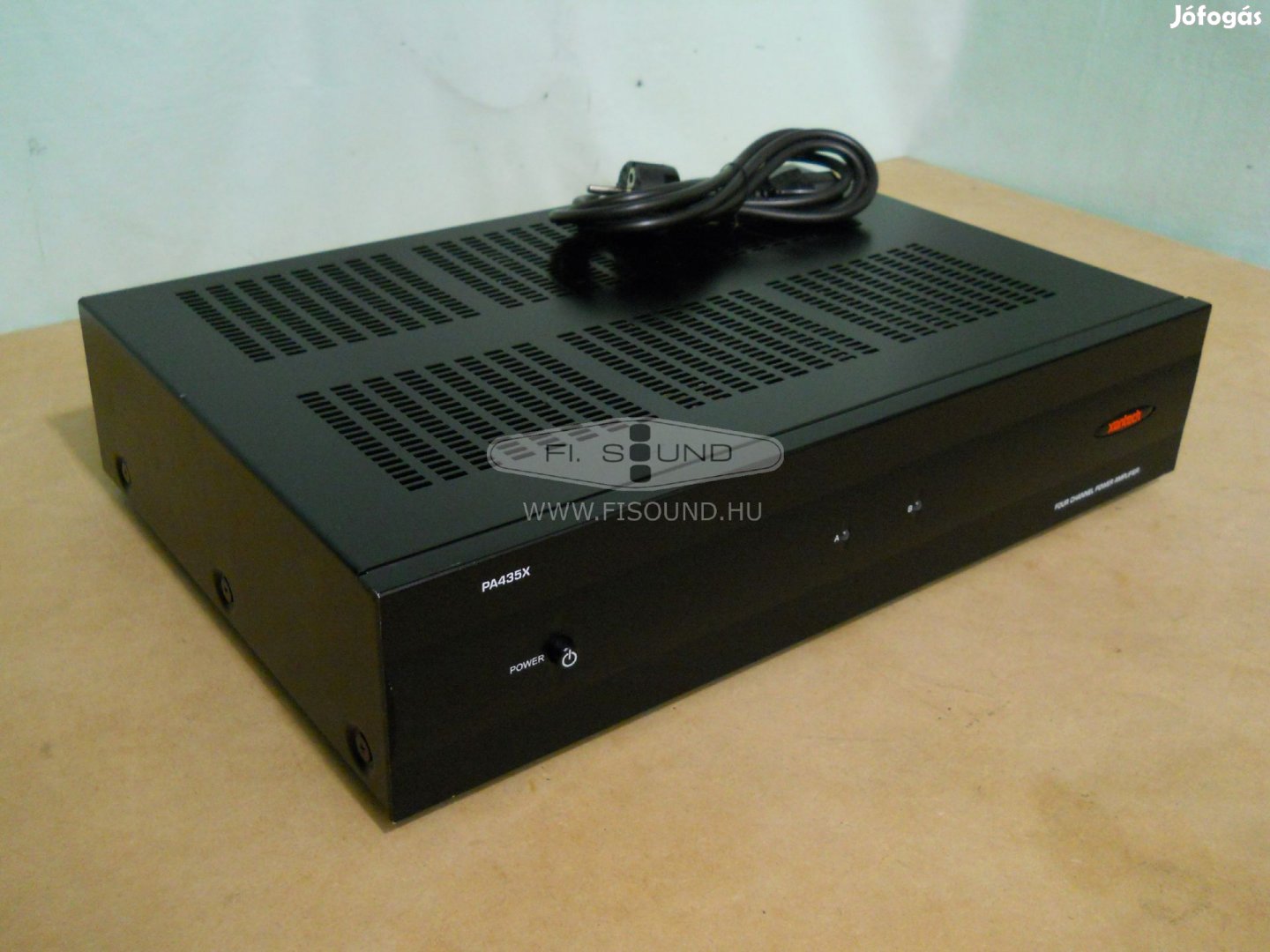 Xantech PA435X ,420W4-16ohm, 4 erősítő modulos végfok erősítő