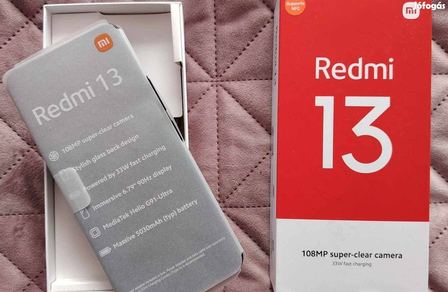 Xaomi Redmi 13 új mobiltelefon