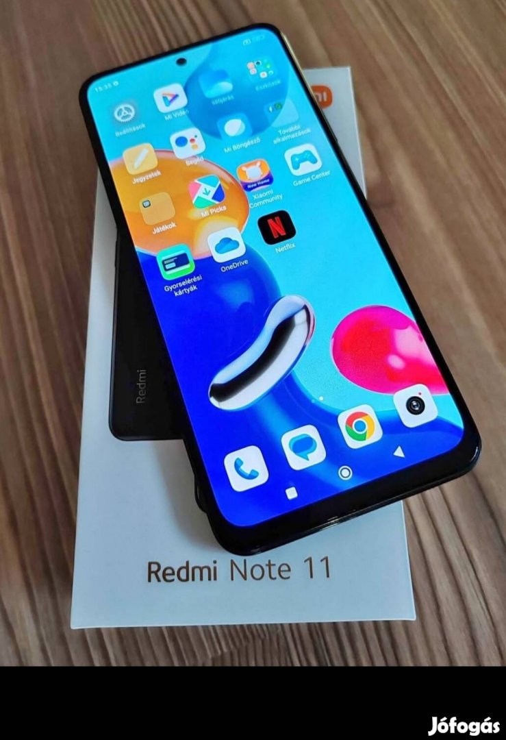 Xaomi Redmi Note 11(5/64)Nfc kártyafüggetlen garanciás telefon eladó