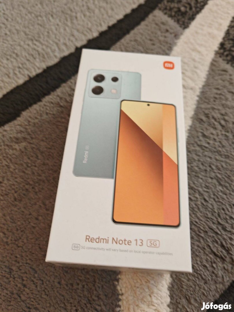 Xaomi redmi note 13 5G 9 hónap gyari garanciaval.