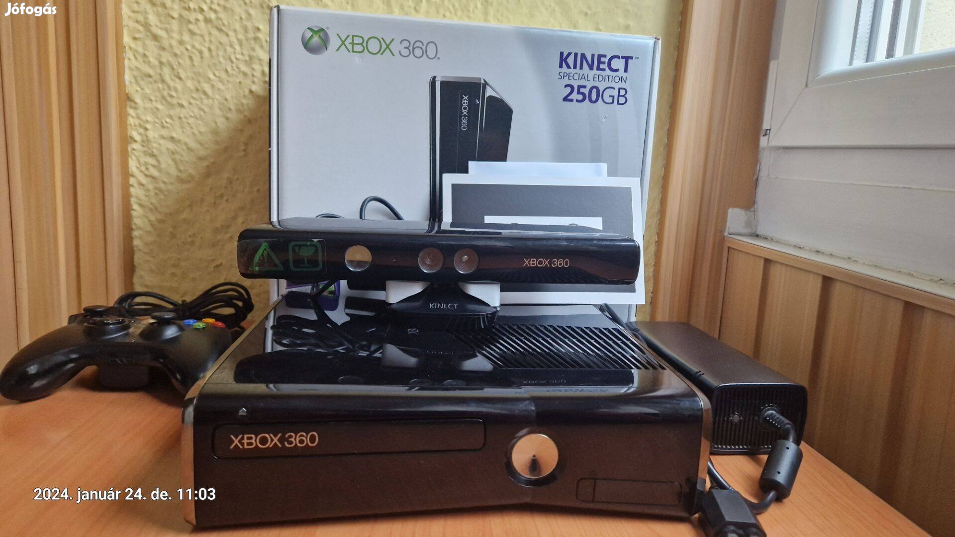 Xbox360 250 Gb + Kineckt