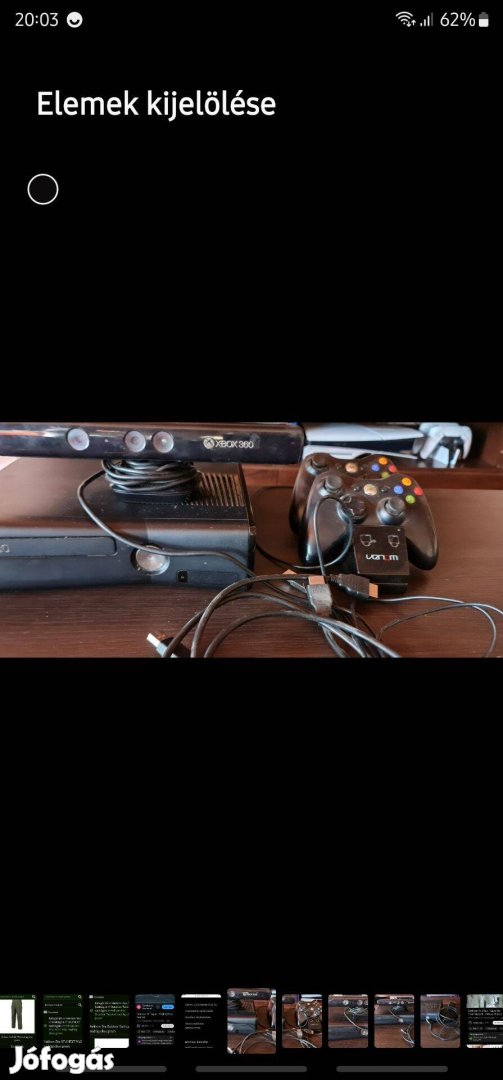 Xbox360 Auróra okositott kinectel kompletten eladó