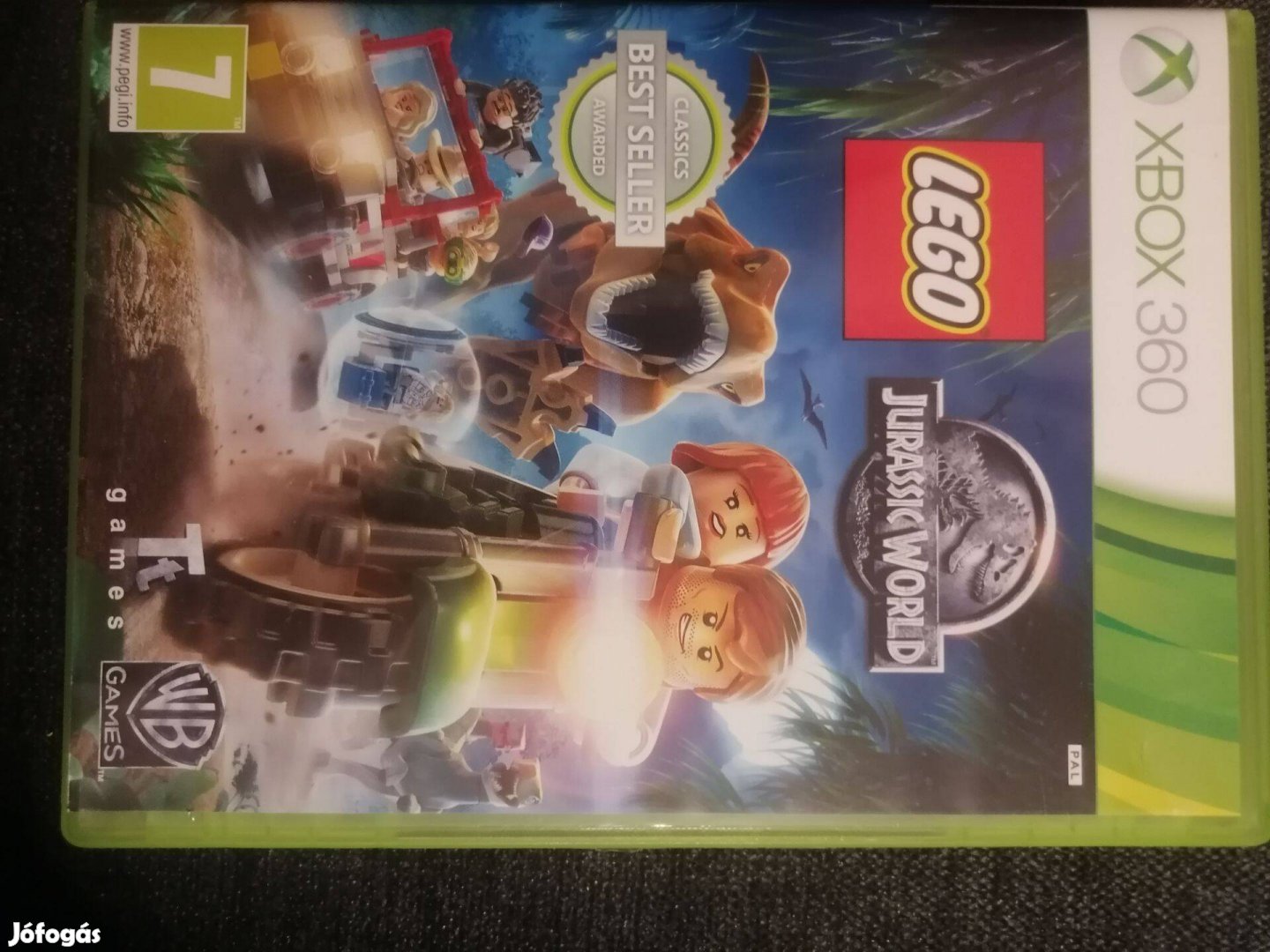 Xbox360 Lego Jurassic world játék