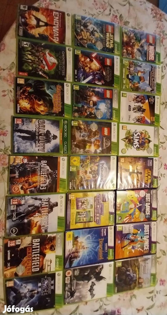 Xbox360 videojátékok 