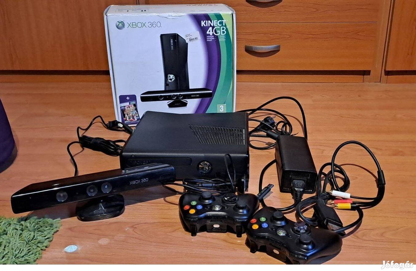 Xbox 360 4GB + Kinect