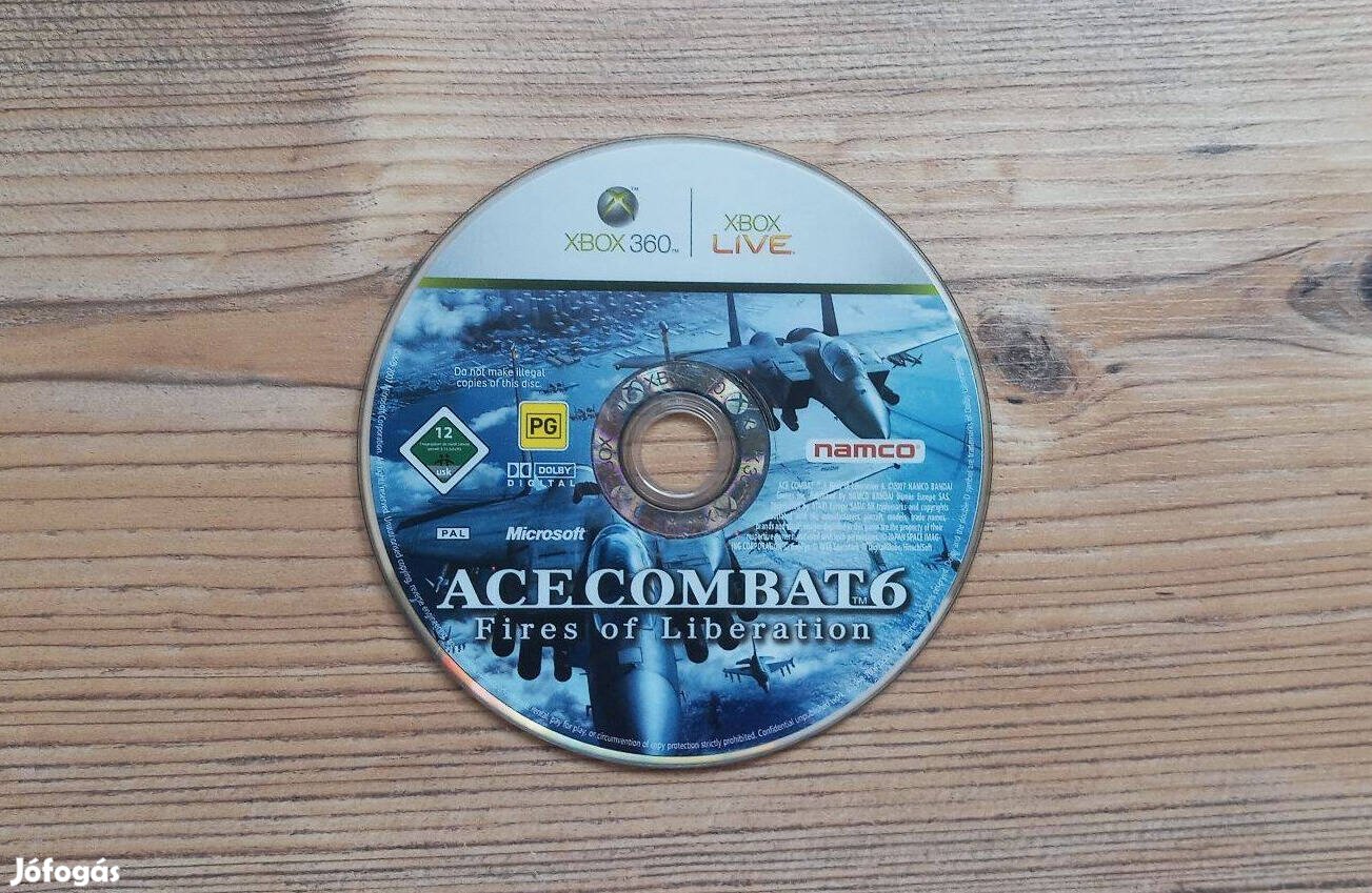 Xbox 360 Ace Combat 6 Fires of Liberation játék Xbox One is