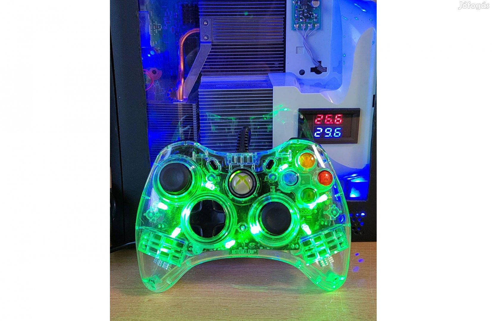 Xbox 360 Afterglow Világítós vezetékes kontroller