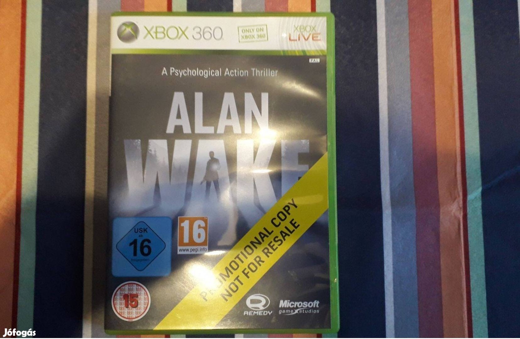 Xbox 360 Alan Wake (gyári, angol nyelvű)