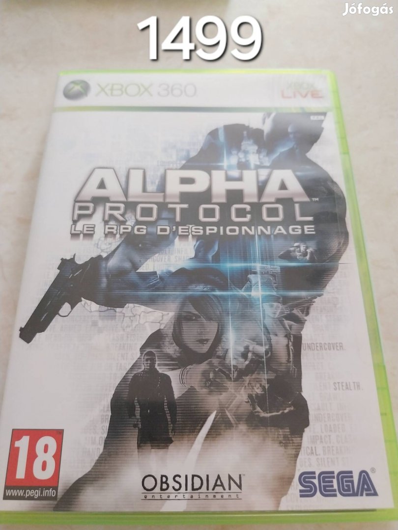 Xbox 360 Alpha protocol játék