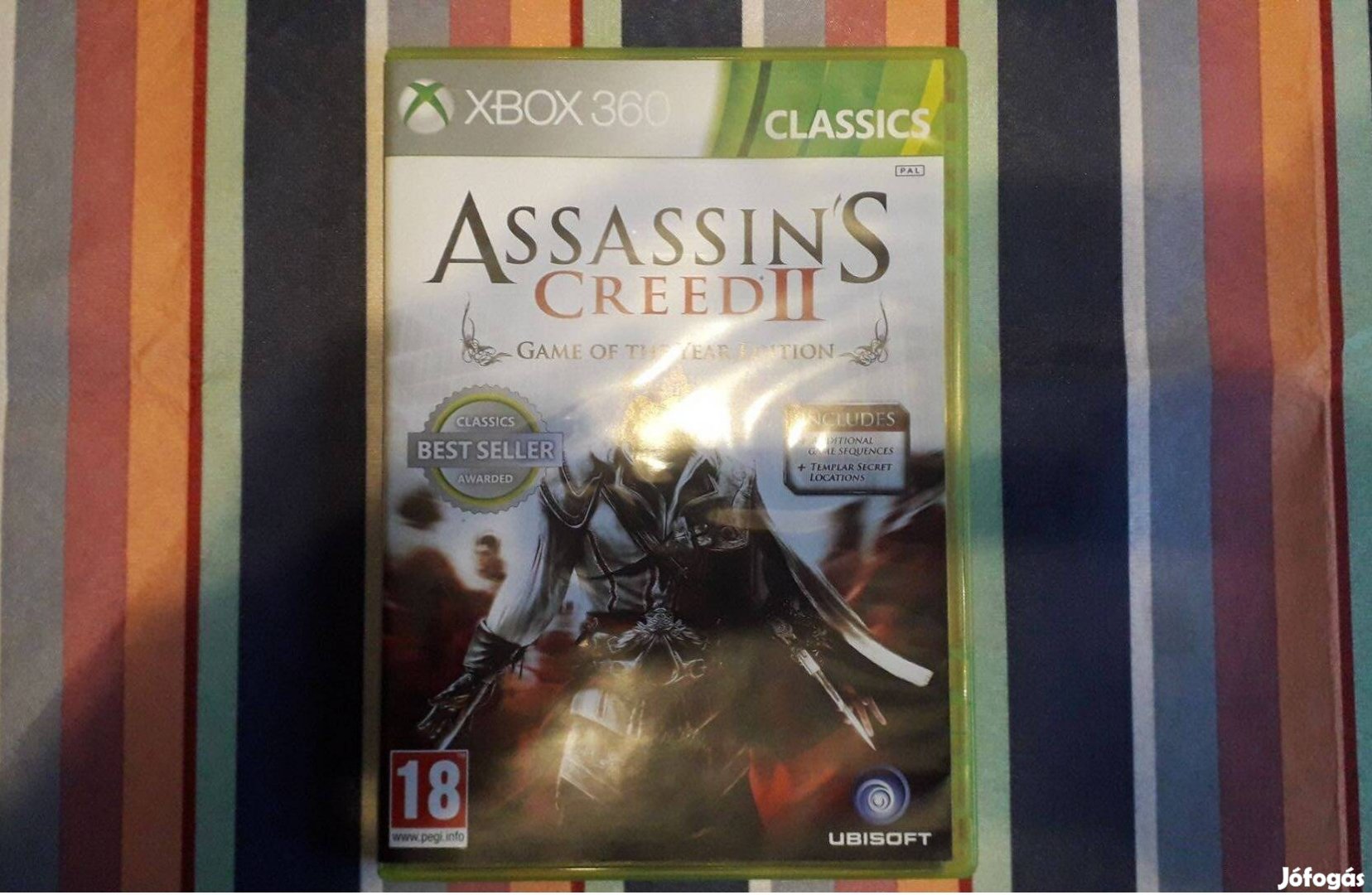 Xbox 360 Assassin's Creed II (gyári, angol nyelvű)