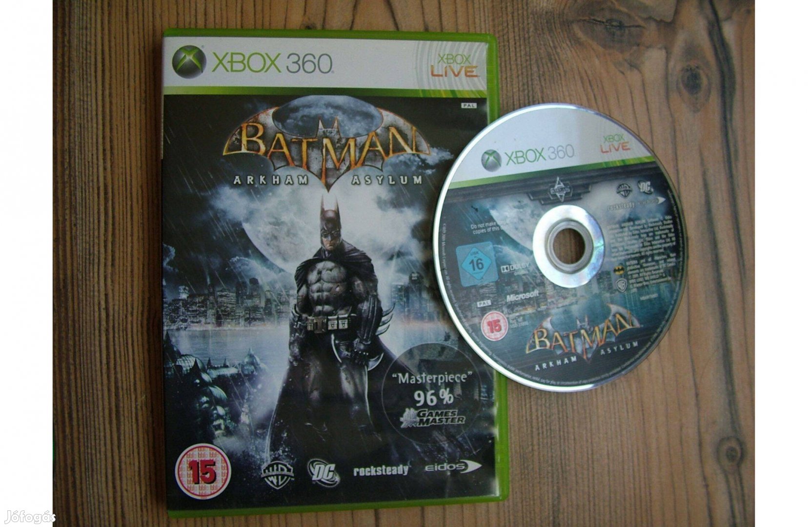 Xbox 360 Batman Arkham Asylum játék