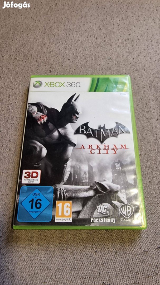 Xbox 360 Batman Arkham City eladó