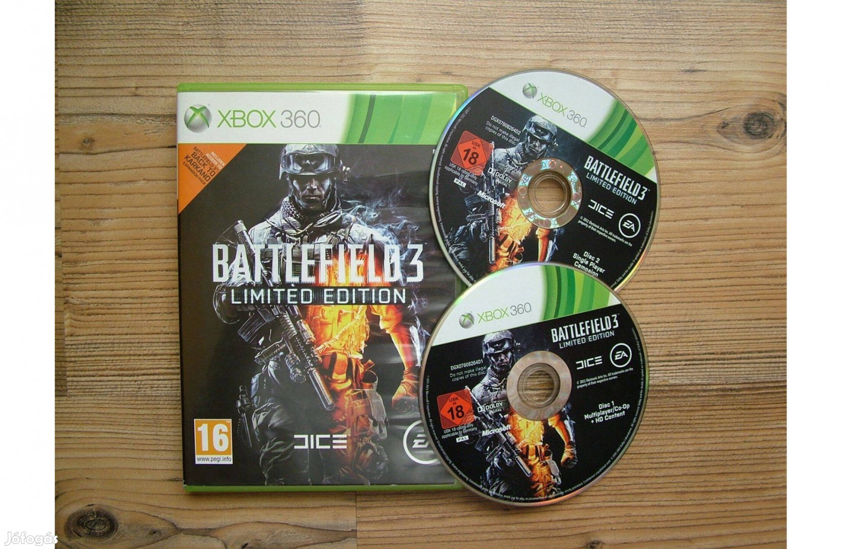 Xbox 360 Battlefield 3 Limited Edition játék Xbox One is