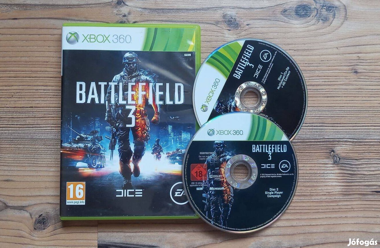 Xbox 360 Battlefield 3 játék Xbox ONE is