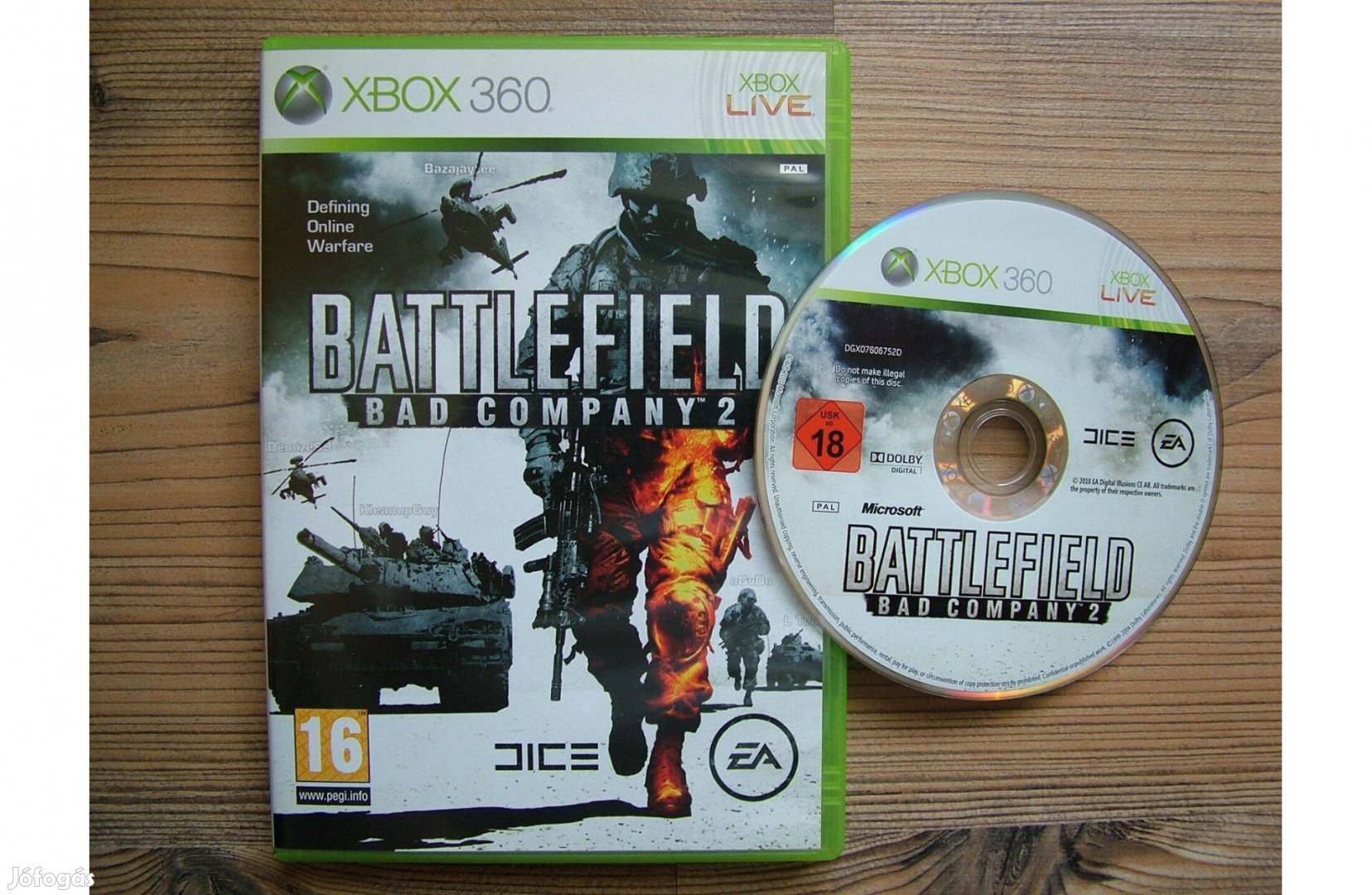 Xbox 360 Battlefield Bad Company 2 játék Xbox One is