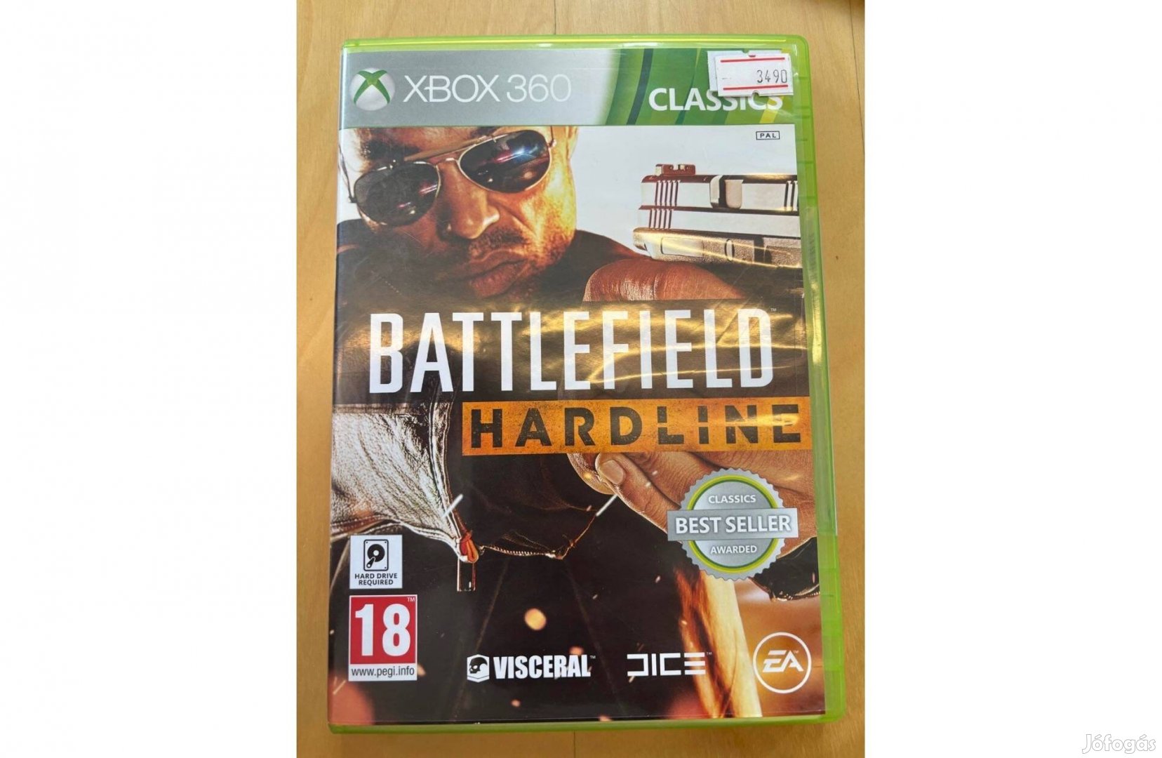 Xbox 360 Battlefield Hardline (használt)