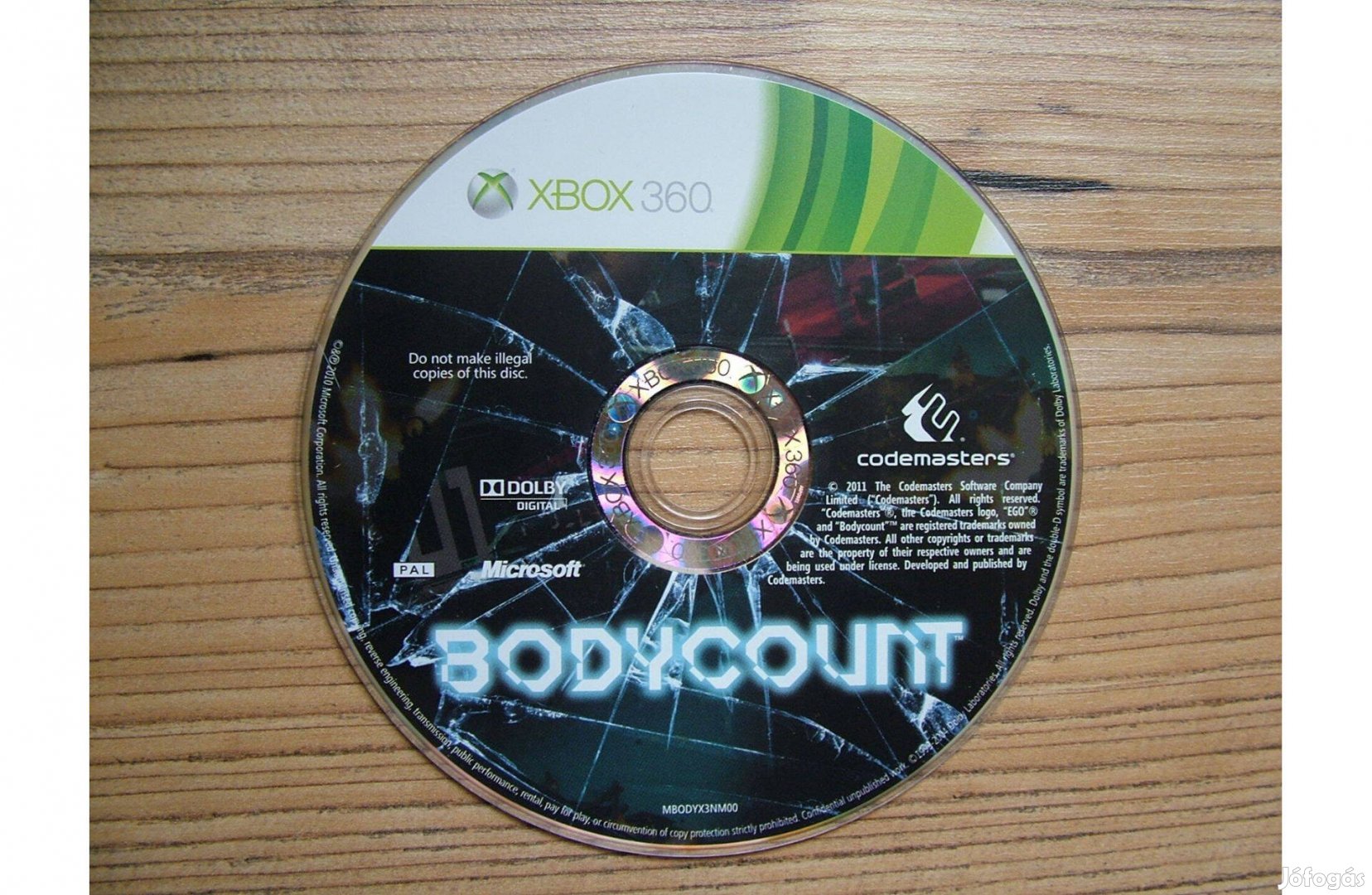 Xbox 360 Bodycount játék