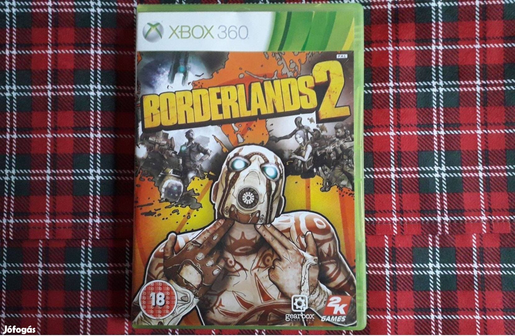 Xbox 360 Borderlands 2 (gyári, angol nyelvű)