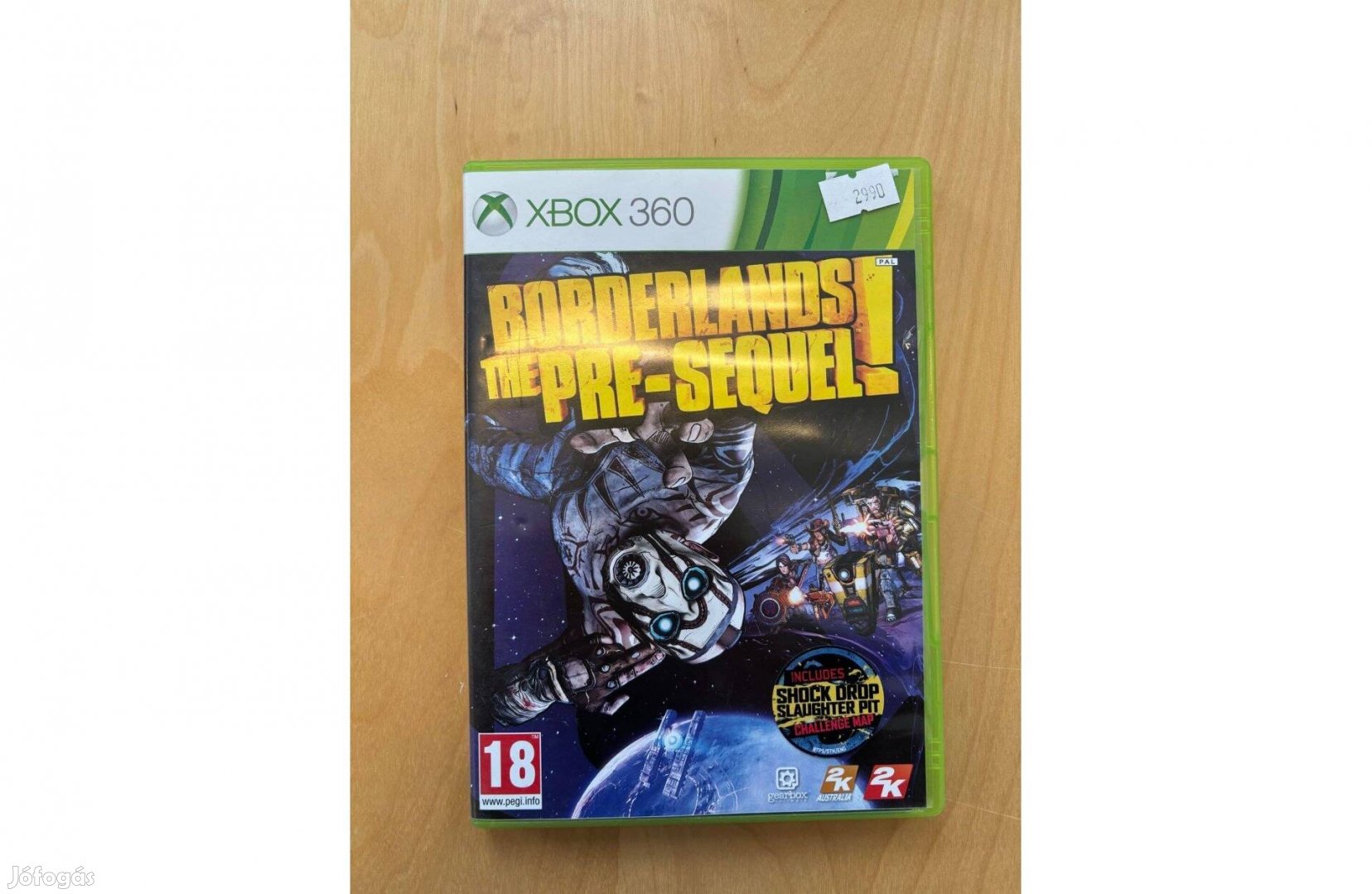 Xbox 360 Borderlands: The Pre - Sequel (használt)