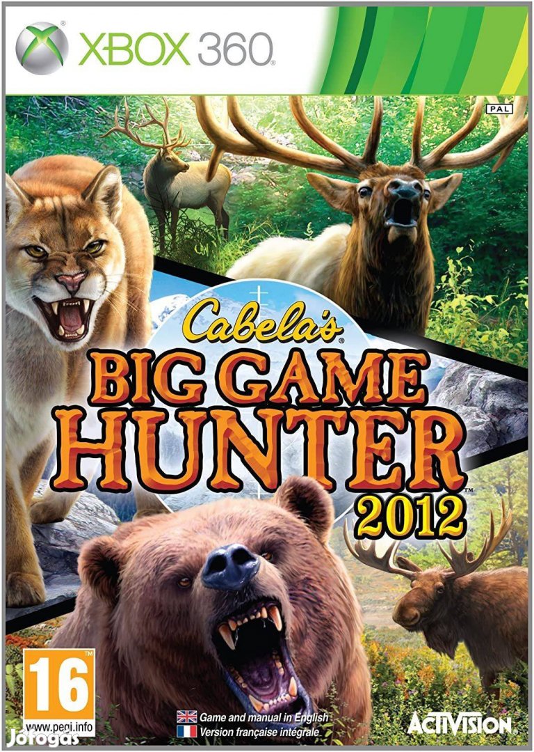 Xbox 360 Cabela's Big Game Hunter 2012