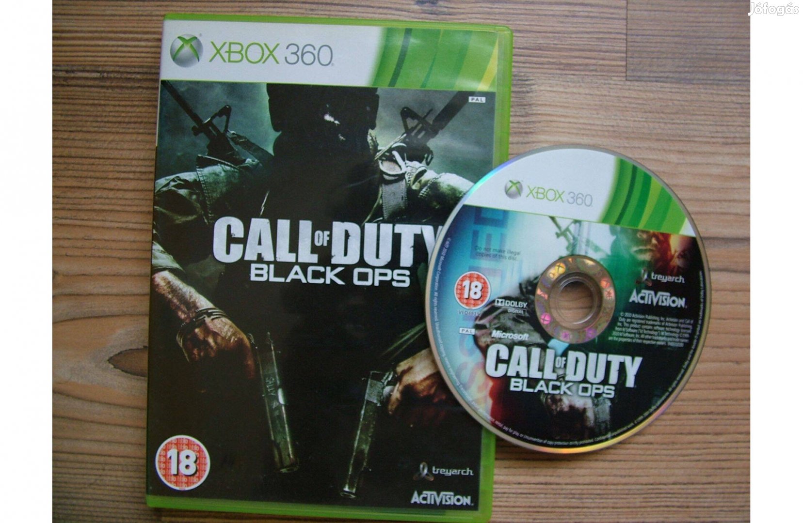Xbox 360 Call of Duty Black OPS játék Xbox One is