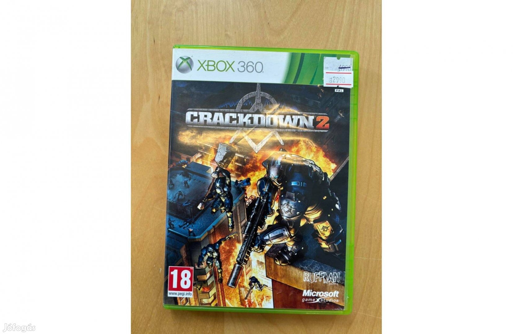 Xbox 360 Crackdown 2 (hasznát)