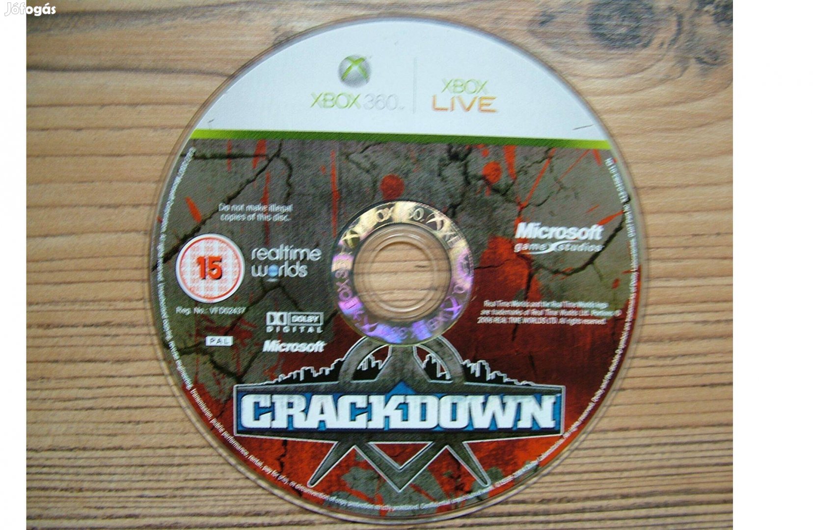 Xbox 360 Crackdown játék