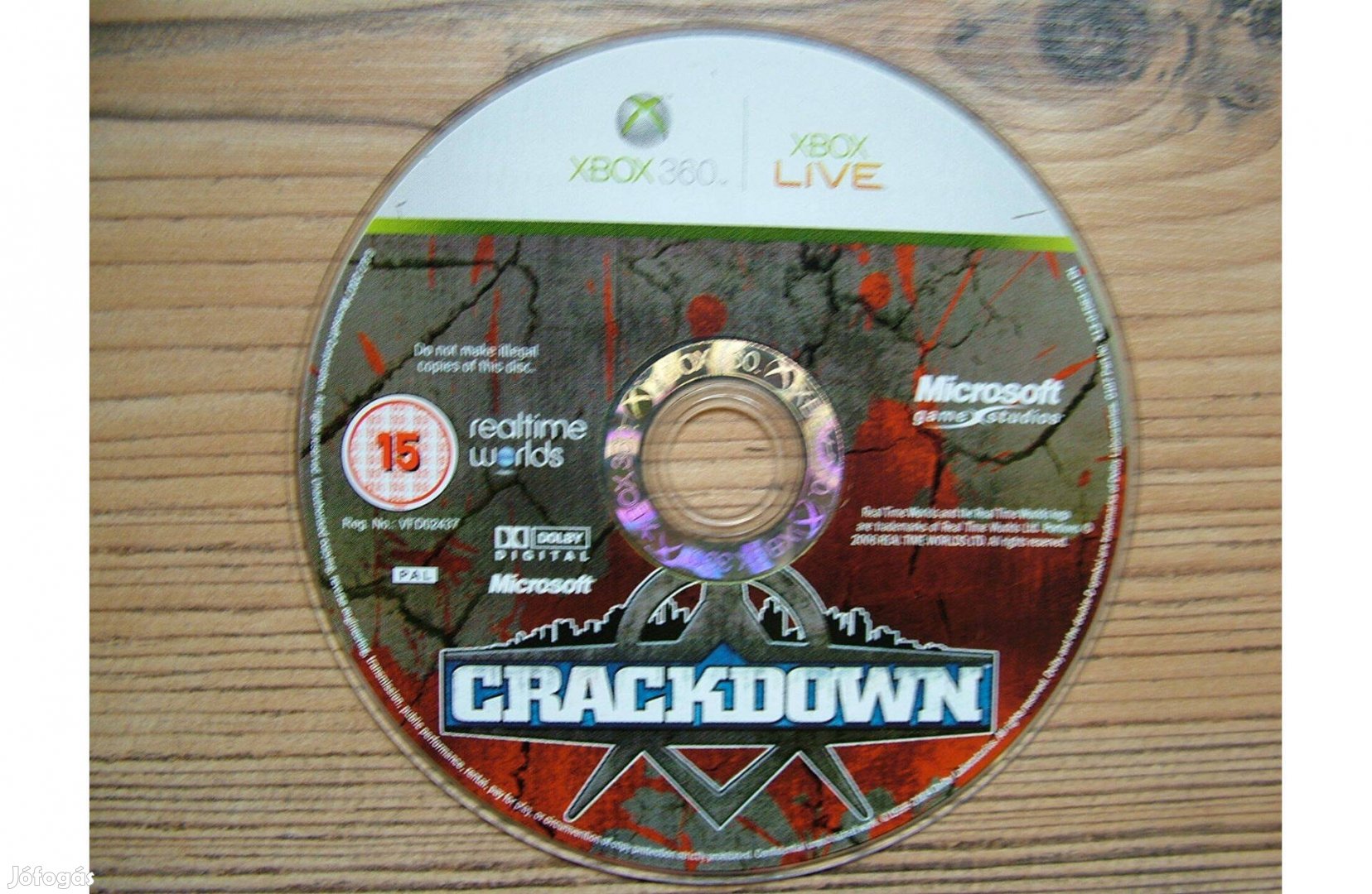 Xbox 360 Crackdown játék