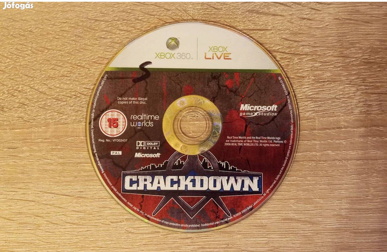 Xbox 360 Crackdown játék Xbox One is