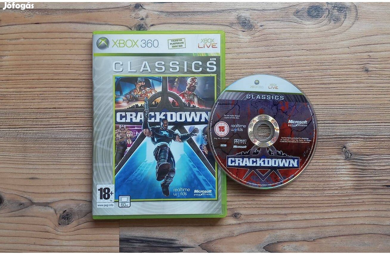 Xbox 360 Crackdown játék Xbox One is