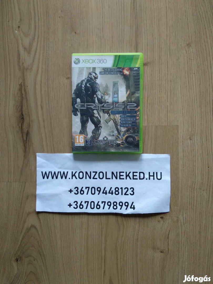 Xbox 360 Crysis 2 Xbox One Kompatibilis