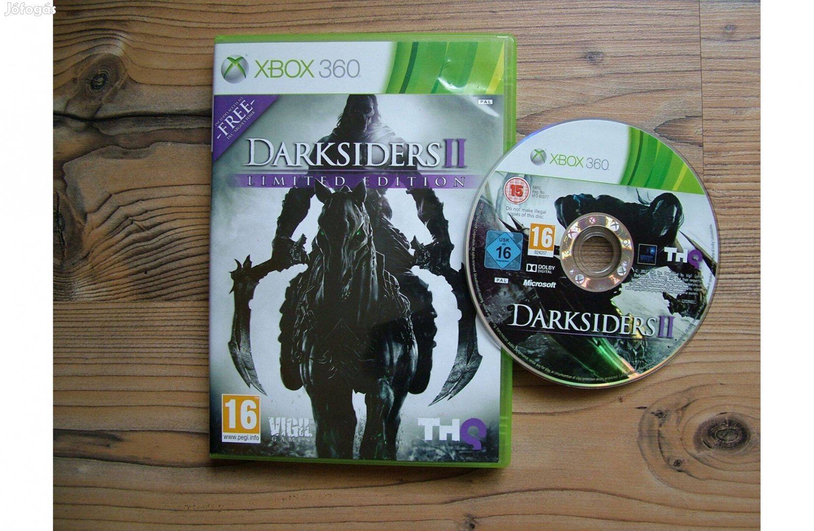 Xbox 360 Darksiders II Limited Edition játék Xbox One is