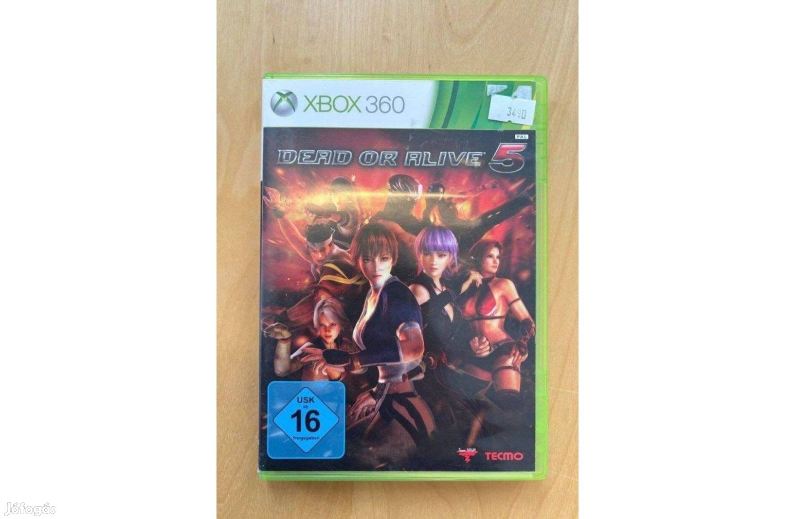 Xbox 360 Dead or Alive 5 játék