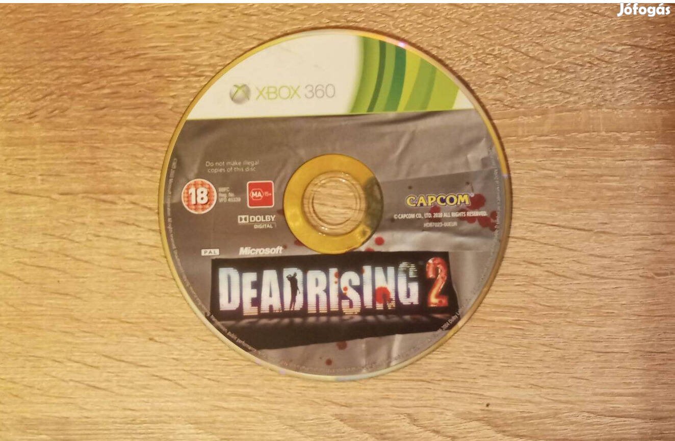 Xbox 360 Deadrising 2 játék Dead Rising 2