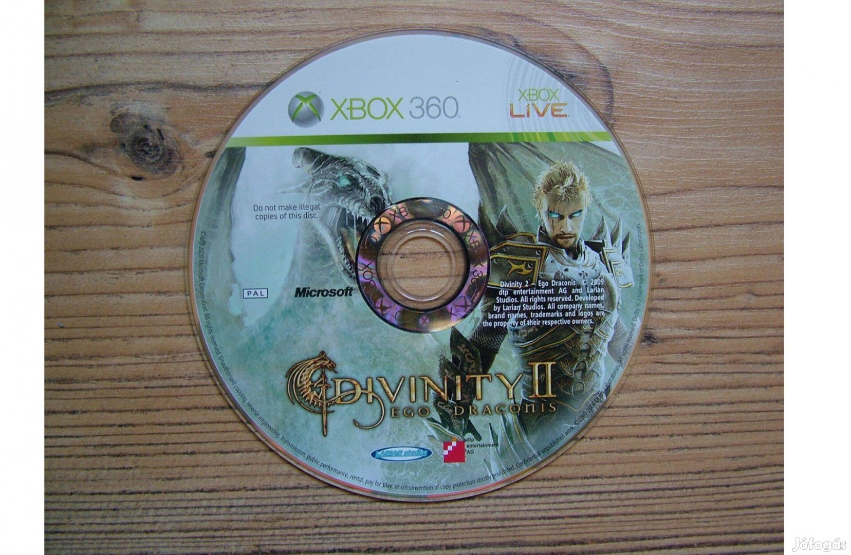 Xbox 360 Divinity II Ego Draconis játék