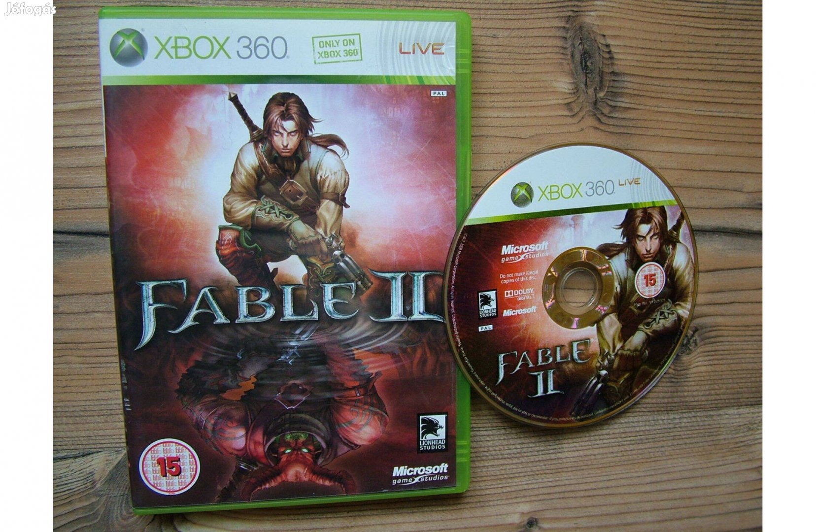 Xbox 360 Fable II játék Fable 2 Xbox One is