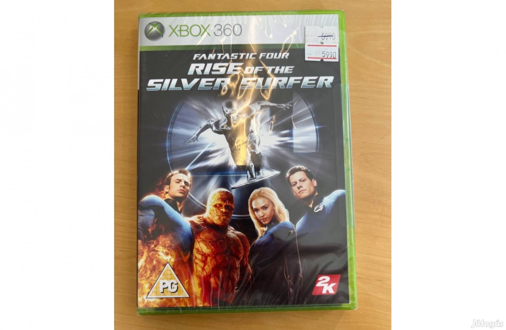 Xbox 360 Fantastic Four Rise of the Silver Surfer Játék