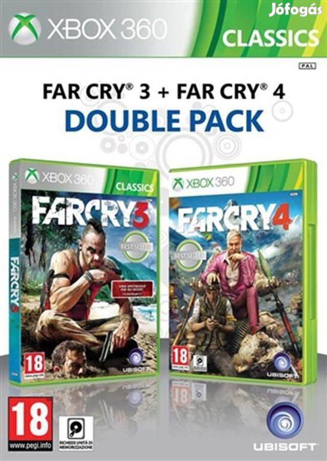 Xbox 360 Far Cry 3 + Far Cry 4 (Double Pack)