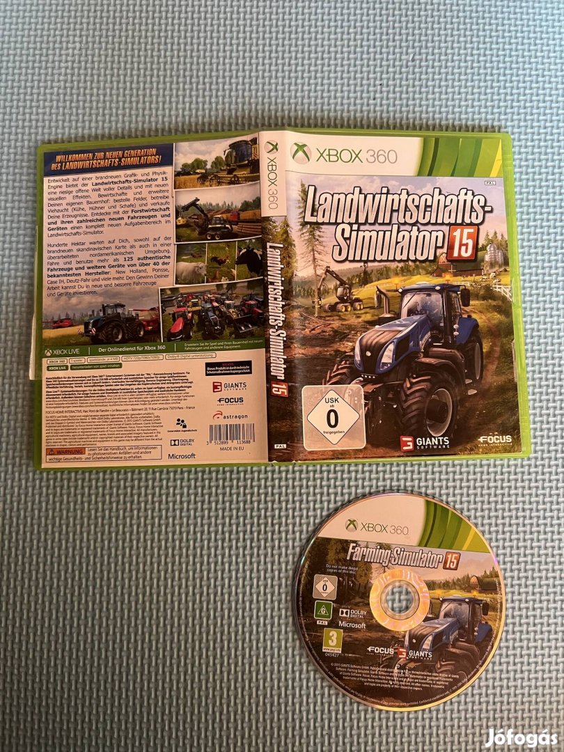 Xbox 360 Farming Simulator 15