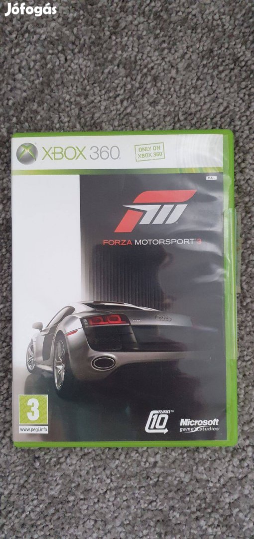 Xbox 360 Forza Motorsport 3 eredeti karcmentes