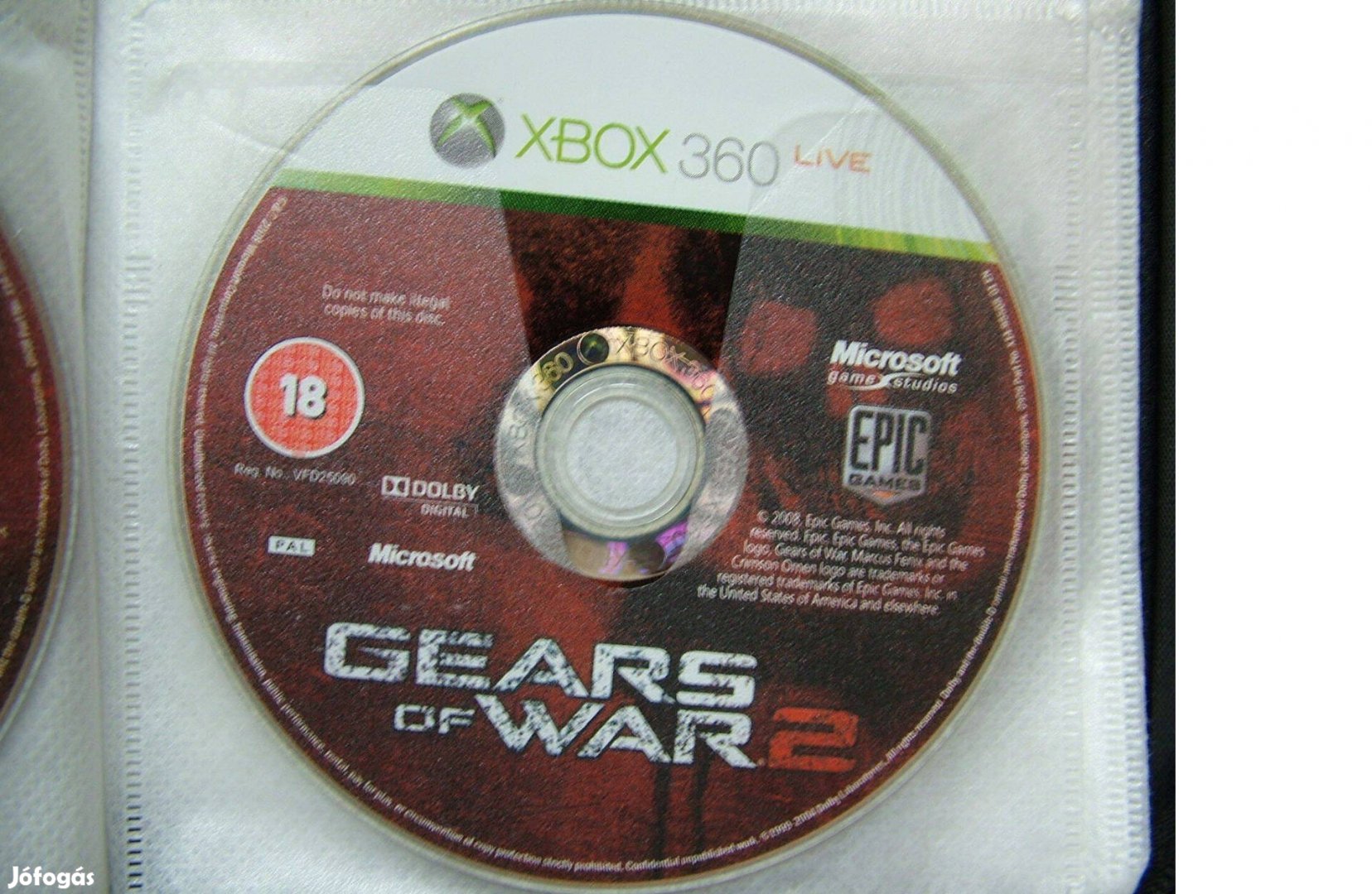 Xbox 360 Gears of War 2 játék Xbox One is