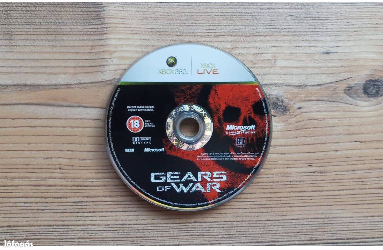 Xbox 360 Gears of War játék Xbox One is