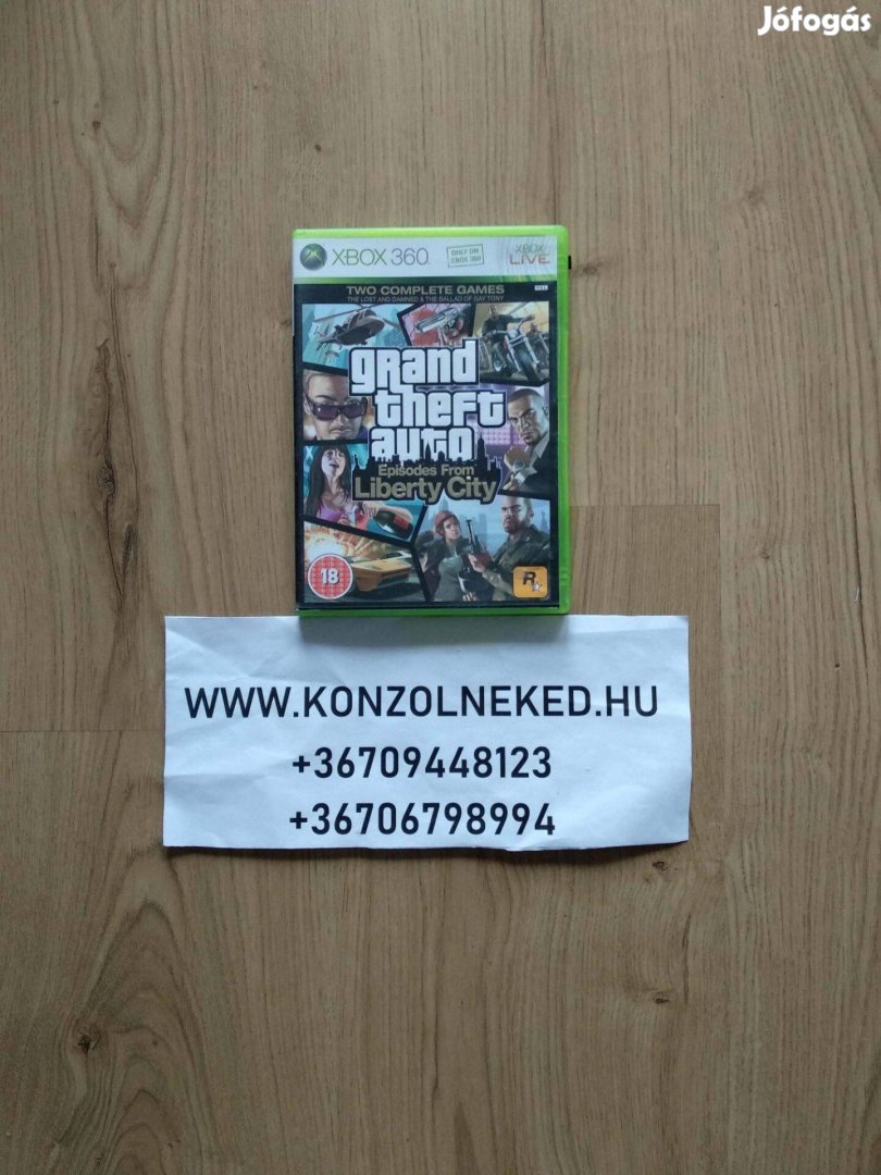 Xbox 360 Grand Theft Auto Episodes From Liberty City