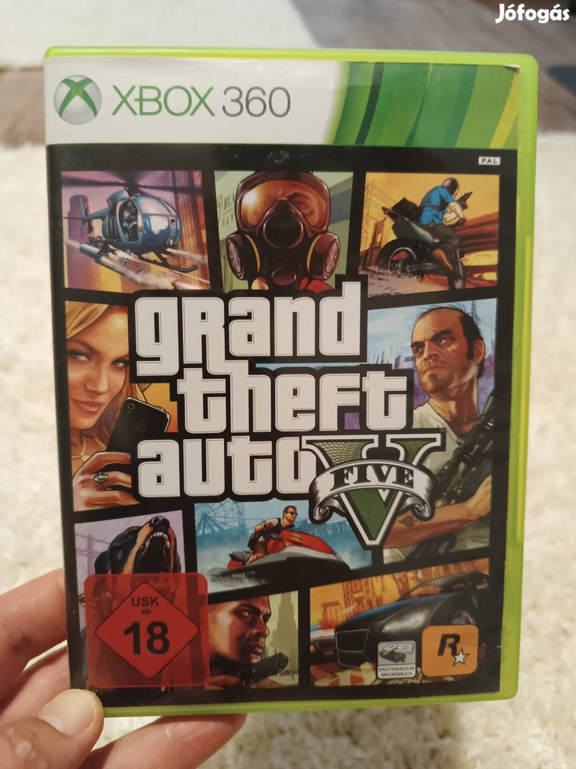 Xbox 360 Gta 5 játék