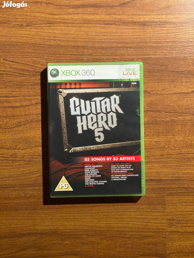 Xbox 360 Guitar Hero 5