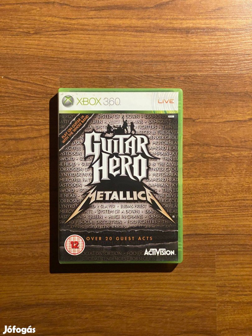 Xbox 360 Guitar Hero Metallica